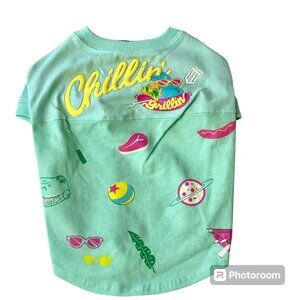 Disney Tails Pet Dog Spirit Jersey T-Shirt Size M Toy Story Reach for the Fries